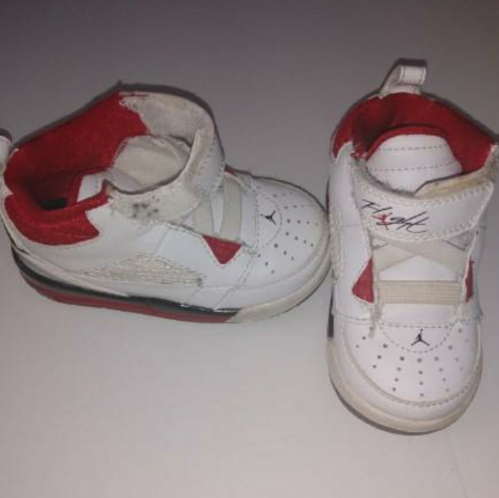 Jordans5c toddler boy red,white,black